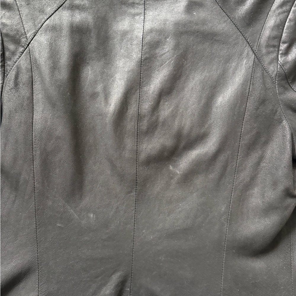 Vince moto leather jacket. Good used condition. - Picture 8 of 8